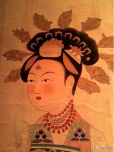 ​对镜贴花黄：传统妆容“落梅妆”那些事儿