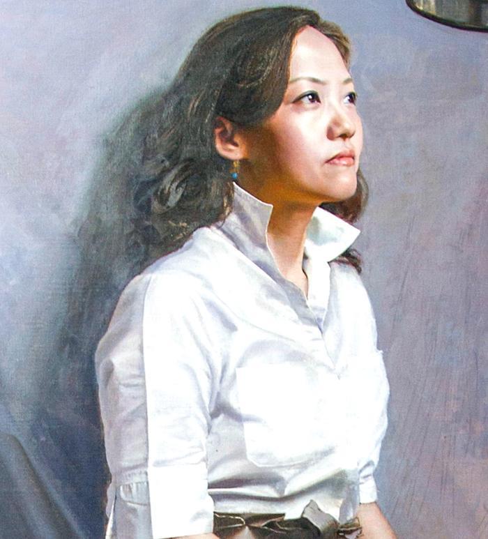 美院院长画女儿,卖了1380万!画院院长画女儿,因画人体惹争议