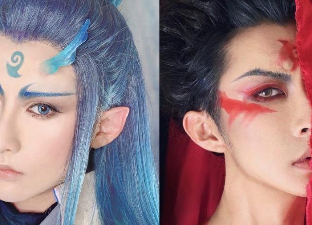 看够了明星们哪吒的仿妆,来看看真正属于二次元的藕饼COS
