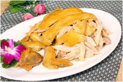 ​盐焗手撕鸡，营养美味，上桌就抢吃一碗米饭都不够