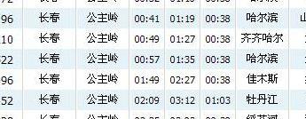 公主岭到长春的火车(公主岭到长春的火车几点有)