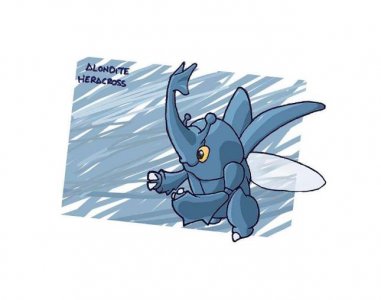 ​《精灵宝可梦》图鉴214：十分温顺，却有着十足怪力的赫拉克罗斯