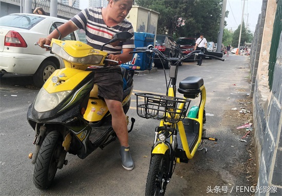 押金只需299元,新款共享电动车现身街头扫码骑走,引来送餐小哥关注