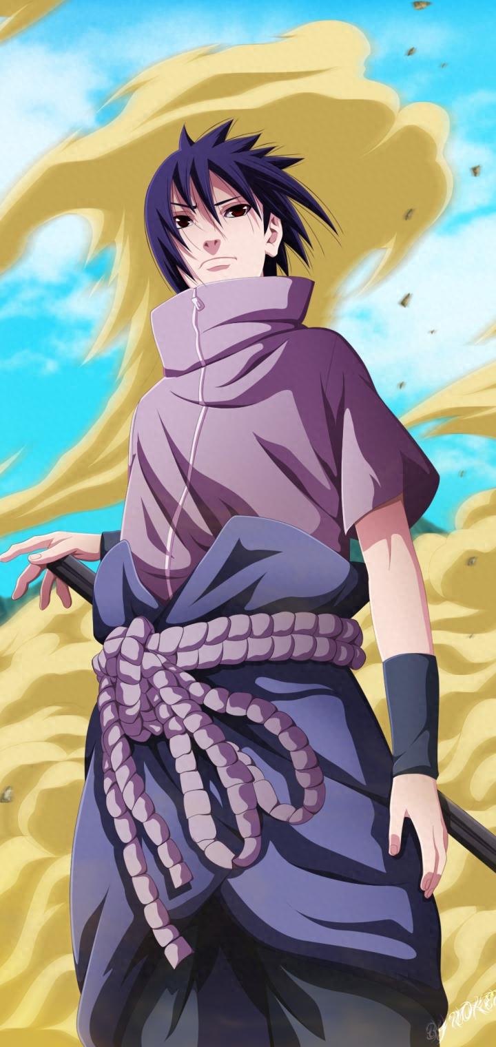 火影忍者竖屏壁纸欣赏,人气帅哥佐助相信是你想要的