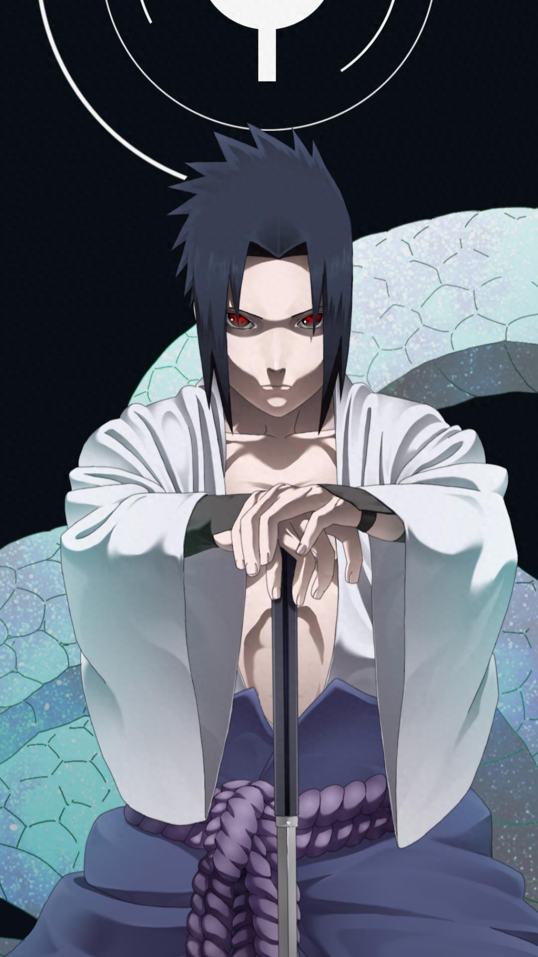 火影忍者竖屏壁纸欣赏,人气帅哥佐助相信是你想要的