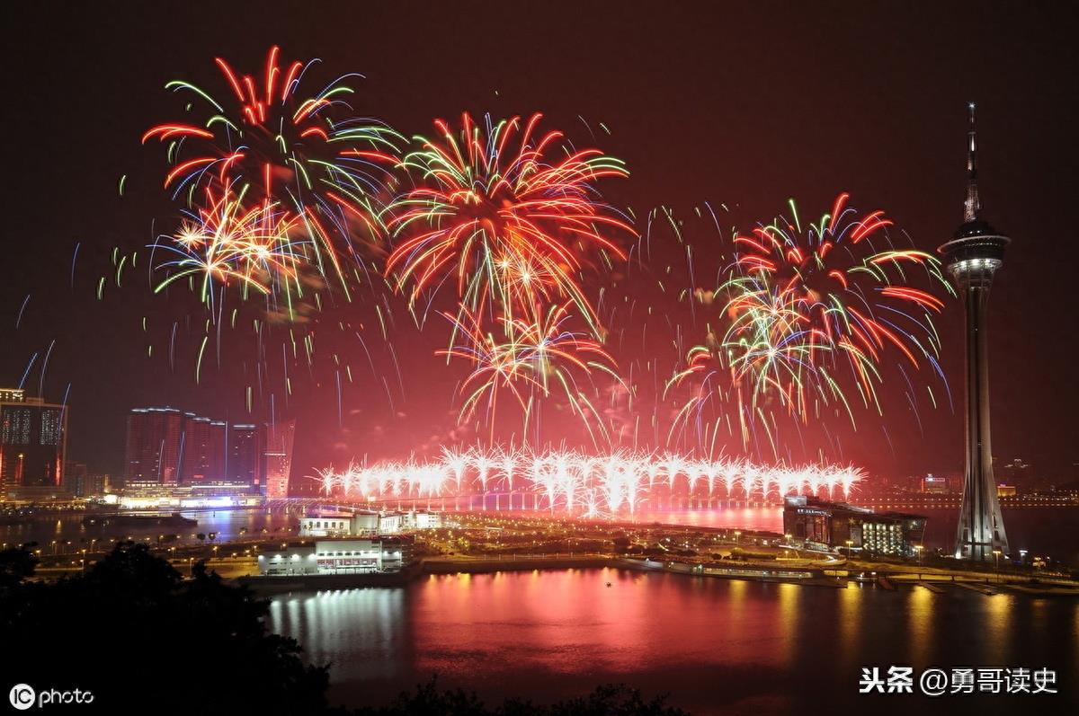 老照片里的澳门回归祖国:每一张照片都是珍贵的记忆