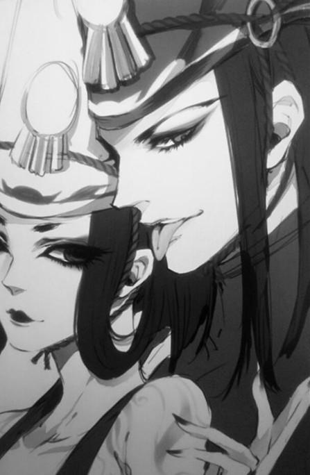 不良人黑白无常cp壁纸 很萌很可爱