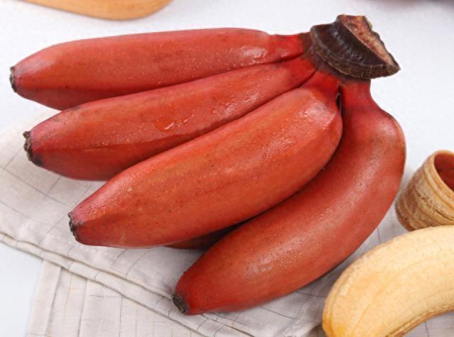 “奇葩”水果之一：“红香蕉”，您吃过吗？果脂饱满，口感软糯