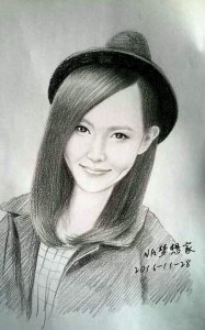 ​一大波明星素描照袭来，哪个是你最爱？你也可以自己制作~