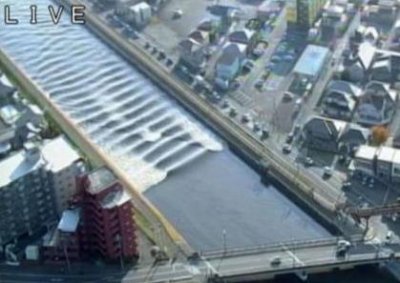 ​日本震后河水逆流 怎么解释河水倒流？