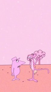 ​网上很火的粉红豹壁纸，我的少女心吆，哈哈