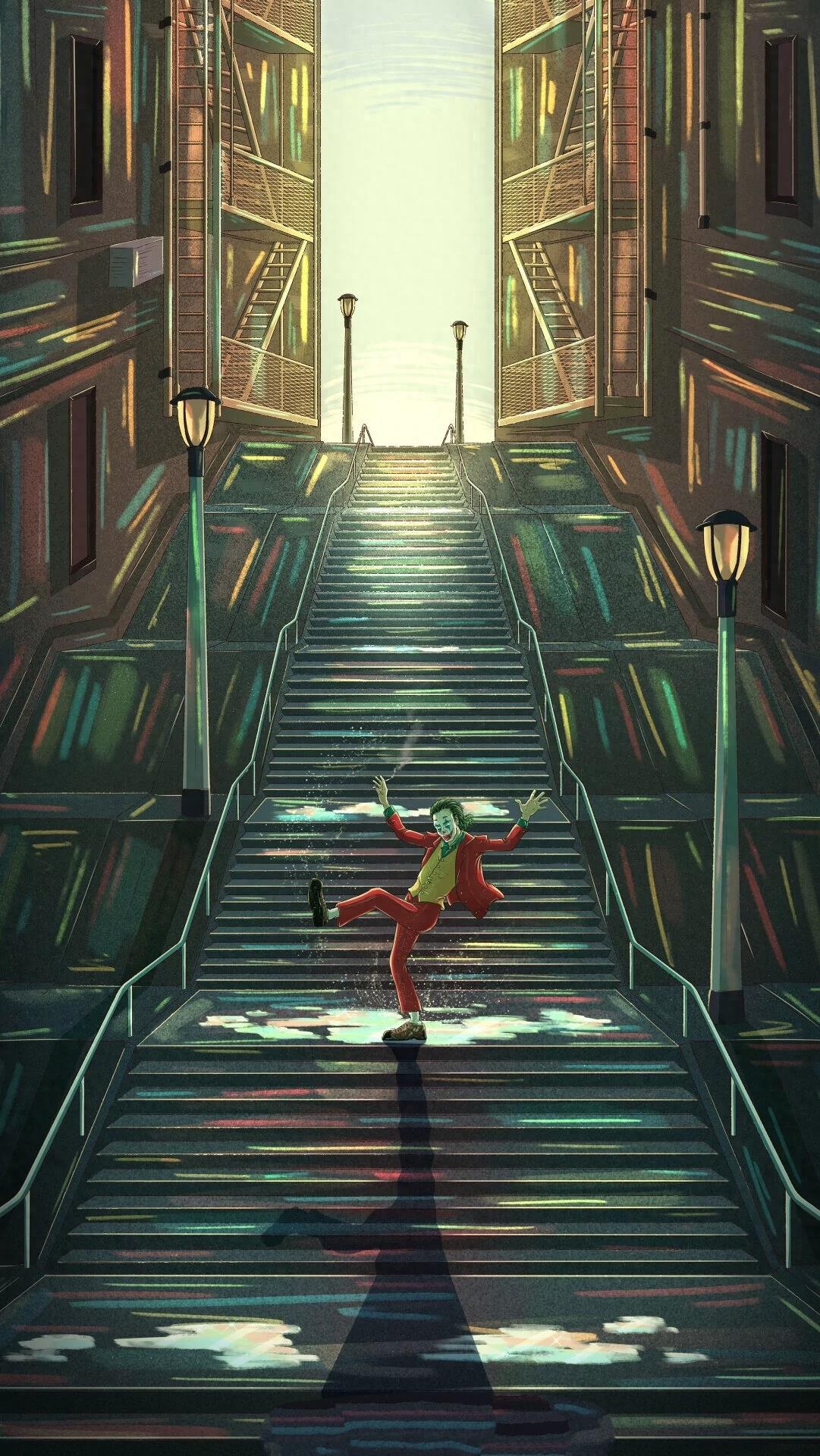 没有人想成为小丑，只是被生活所迫！希斯莱杰壁纸，最爱小丑！