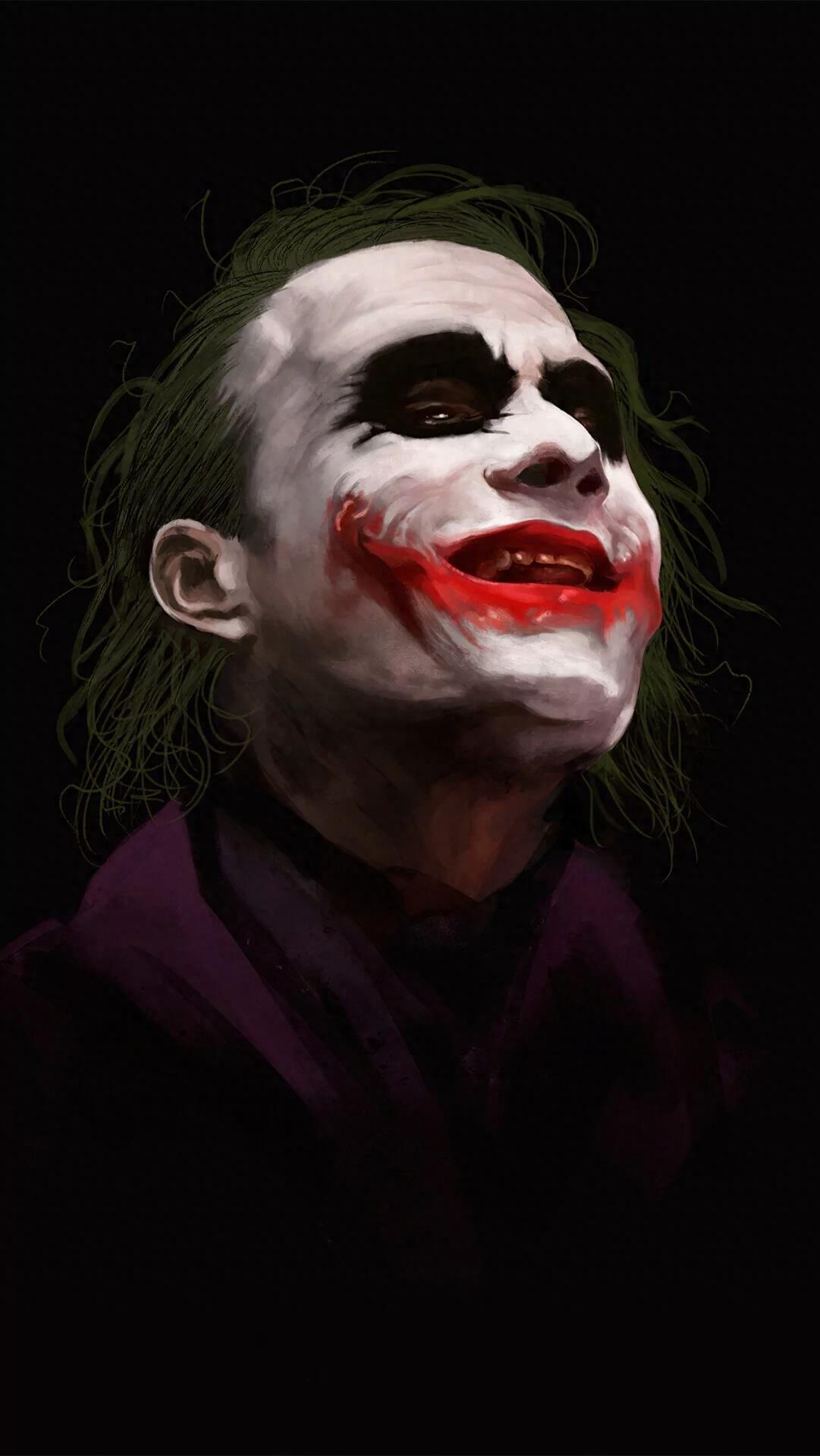 没有人想成为小丑，只是被生活所迫！希斯莱杰壁纸，最爱小丑！