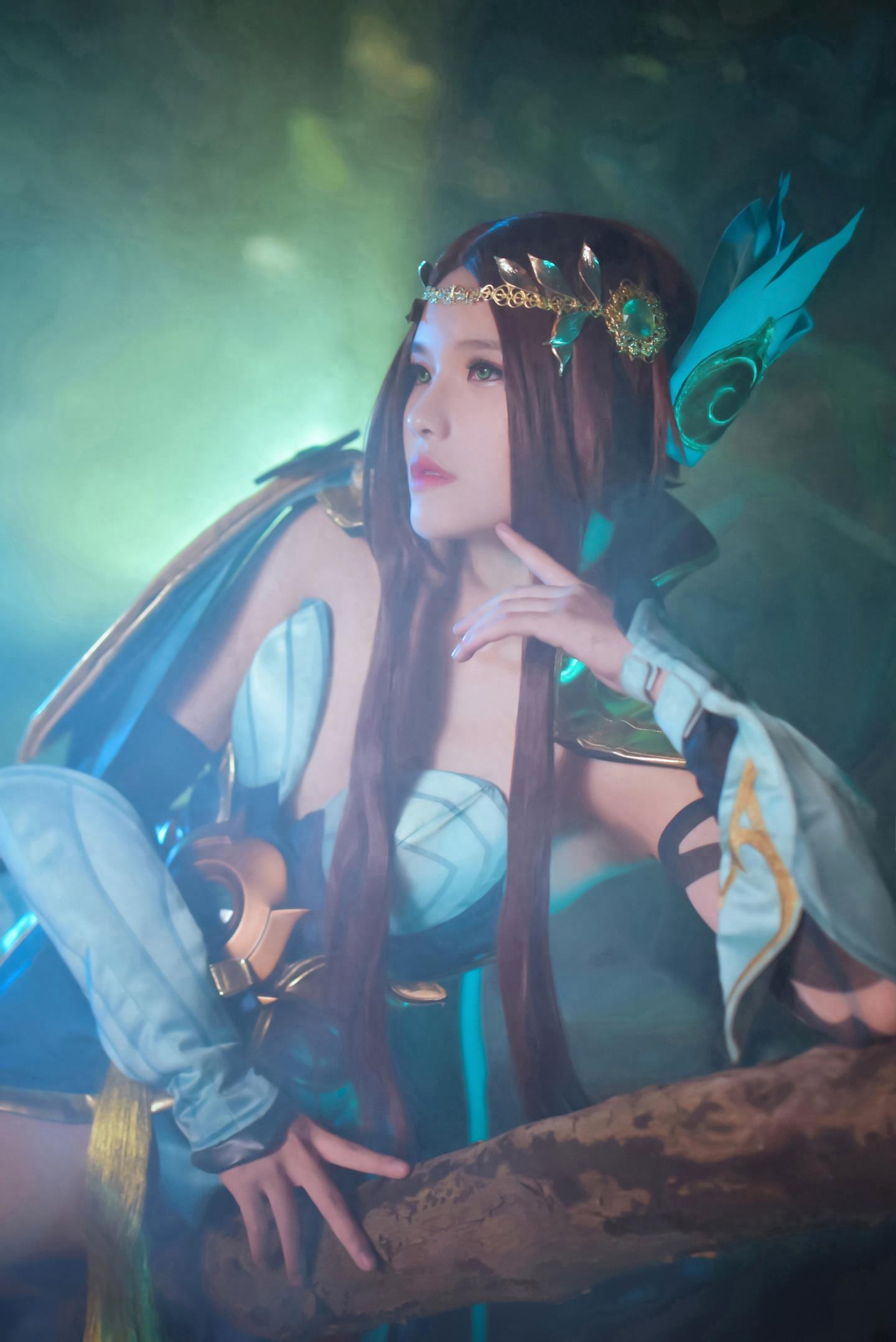 王者荣耀COSPLAY正片虞姬真人cosplay高逼真还原 美得不可方物