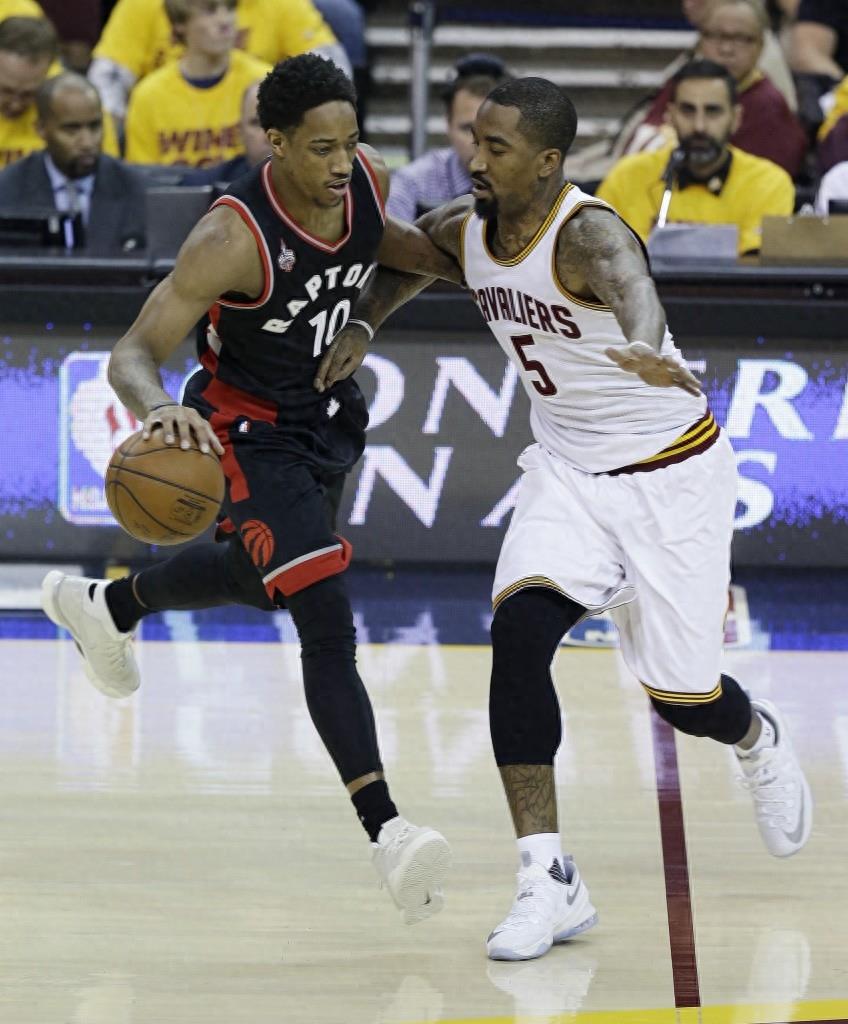 篮球——NBA东部决赛第五场：骑士大胜猛龙