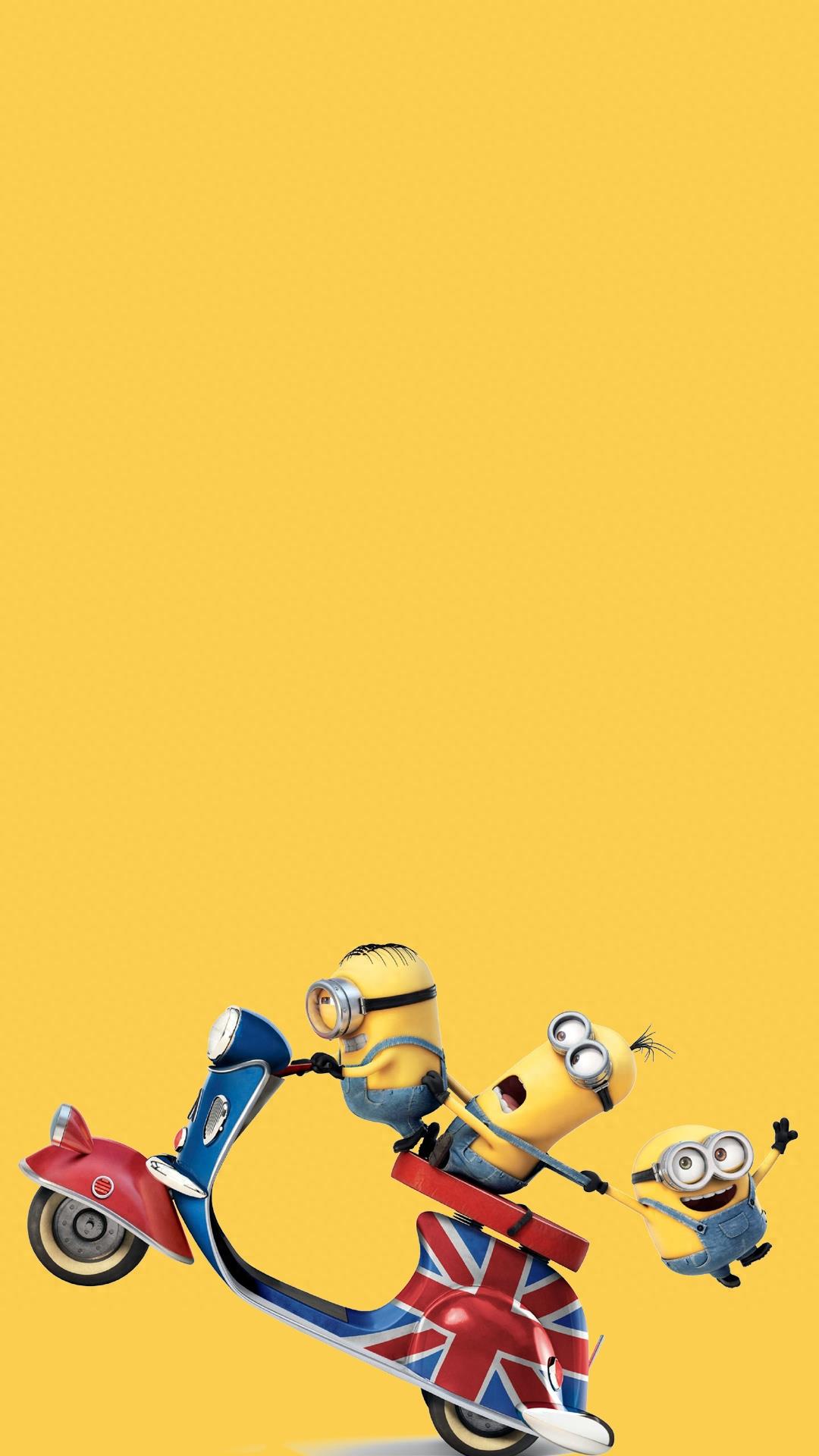 7款小黄人手机壁纸来袭，赶快给自己手机换个壁纸吧！