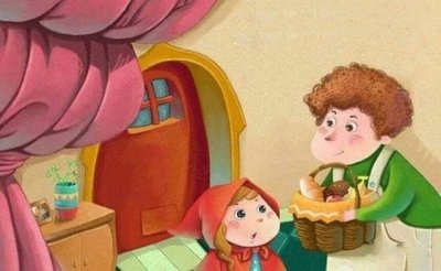 ​小红帽和大灰狼的故事