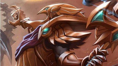 ​LOL沙漠皇帝霸气威武合金皮肤：竟有一对大翅膀！
