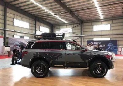 ​广汽传祺GS8爆改效果图果然不可思议