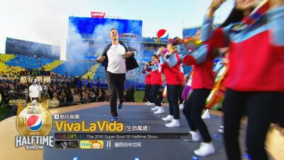 ​巨星集结！2016年第50届美国超级碗中场秀现场实况中英字幕