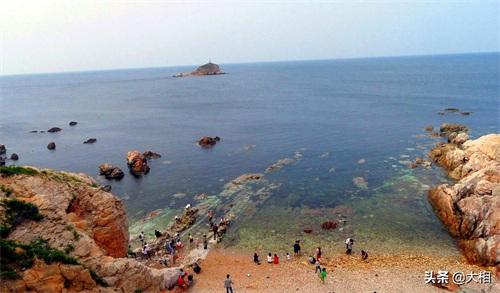 山东牟平养马岛有一处戏水纳凉的好地方