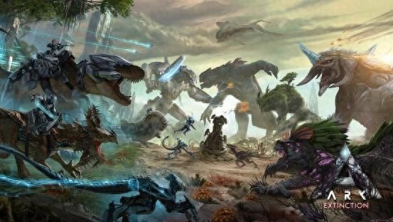 《方舟生存进化》主播玩了五年人气只增不减,花式直播第一名