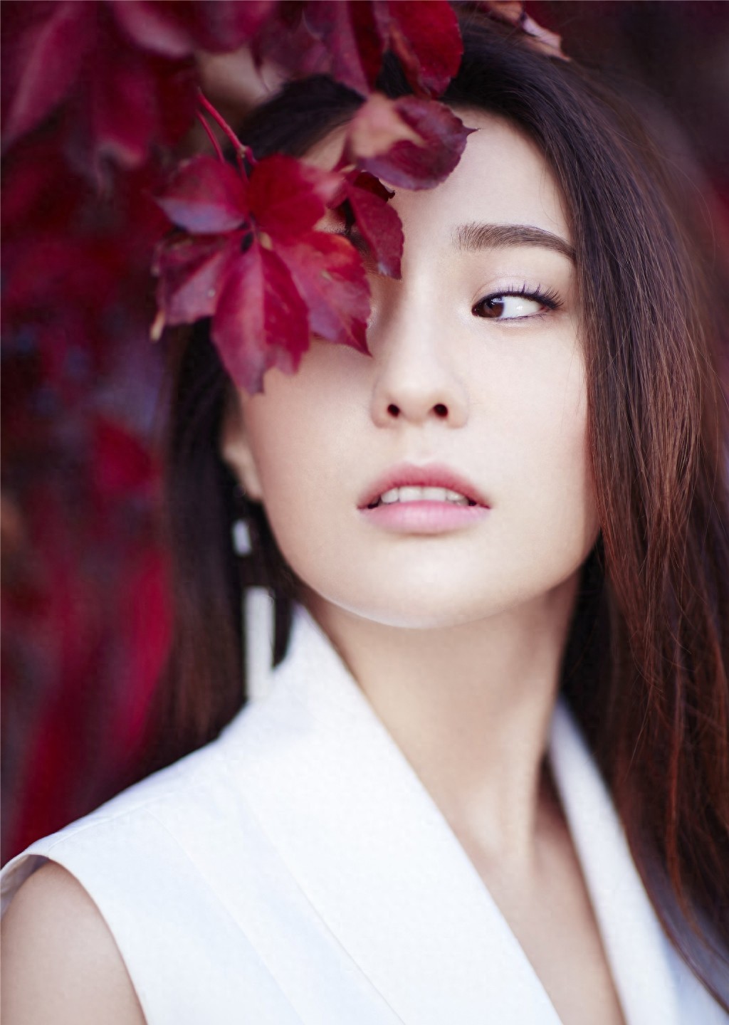 有“北电最美女生”之称的鲍天琦像是一张白纸，可塑性很强