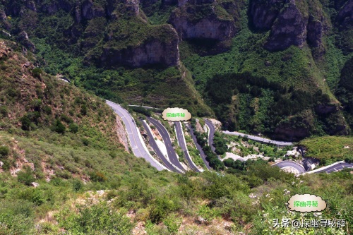 北京山区最美盘山公路——红井路