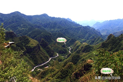 北京山区最美盘山公路——红井路