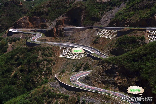 北京山区最美盘山公路——红井路