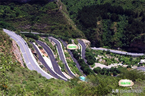 北京山区最美盘山公路——红井路