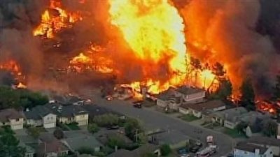 ​美国发生大规模爆炸近日