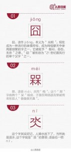 ​长知识！网络流行的30个生僻字，你认得几个？