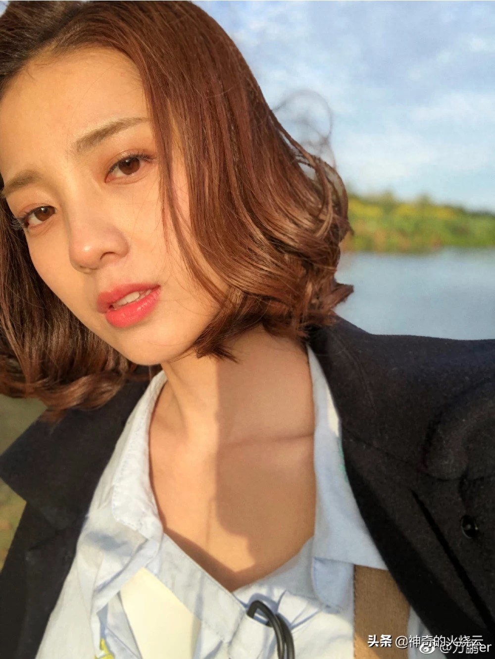 万鹏的风格照十分惊艳!