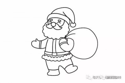 今天大家都去过圣诞节了吗?圣诞节简笔画大全来啦!可爱的圣诞