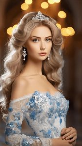 惊艳的俄罗斯美女,金色长发撩拨你的心房!