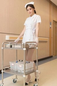 ​极品女护士！白色丝袜配大长腿！超顶啊！