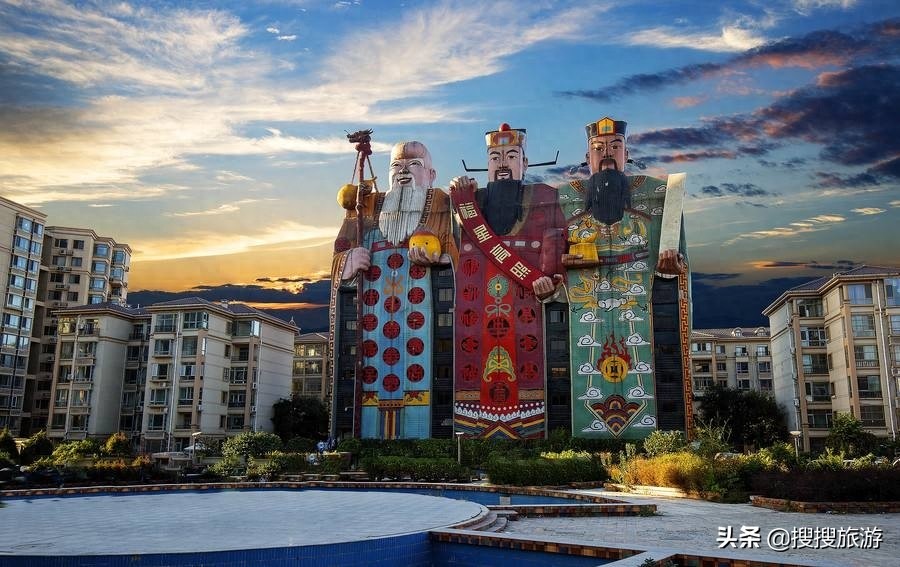 中国奇妙的建筑：三仙下凡，不仔细看都不知道它是个酒店