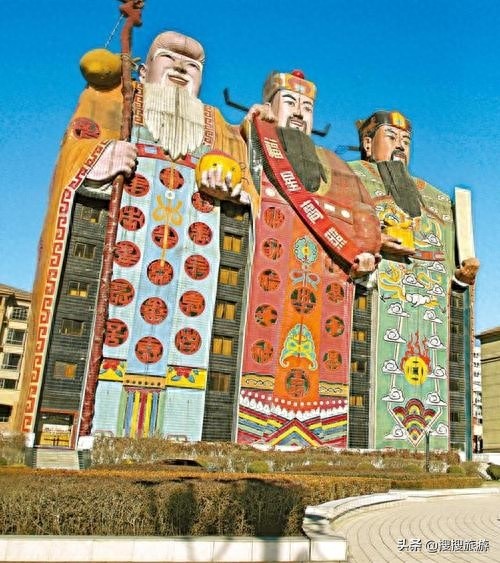 中国奇妙的建筑：三仙下凡，不仔细看都不知道它是个酒店