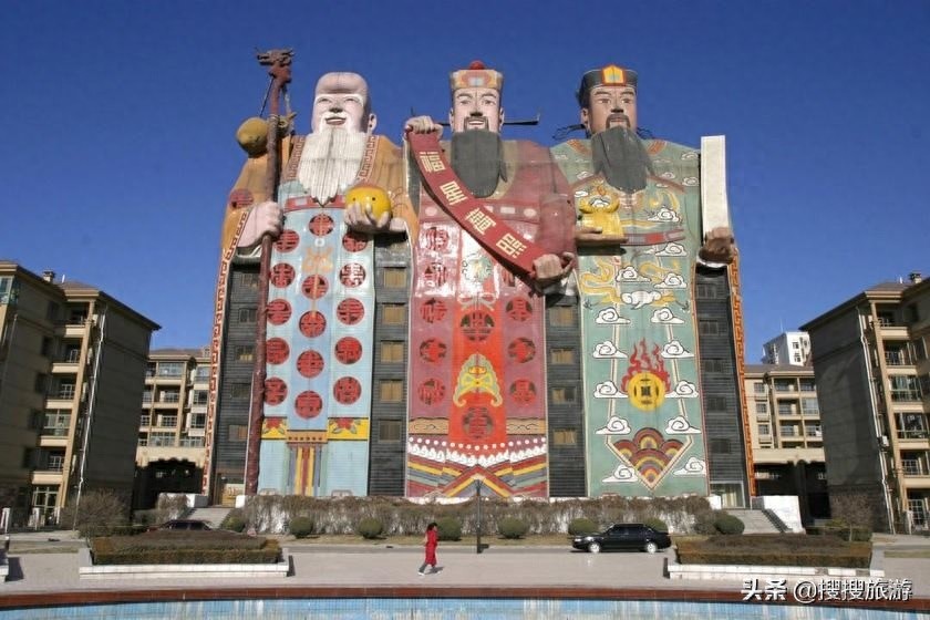 中国奇妙的建筑：三仙下凡，不仔细看都不知道它是个酒店