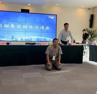 ​石榴集团董事长崔巍下跪痛哭太轰动 成房企2023年大事前三名