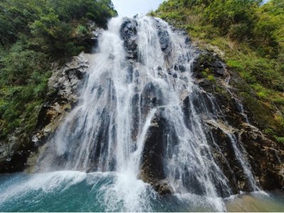 探秘闽南第一瀑布—雄狮瀑布