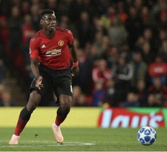 ​博格巴和女友近照，孩子生了还没结婚，超模黑白配令人羡慕