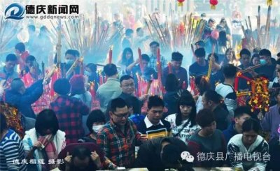 ​德庆龙母祖庙开金印，新年祈福行大运好去处！