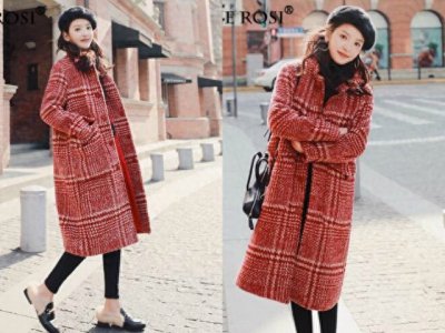 ​很好看的红色大衣，这样搭可以穿出高级感！
