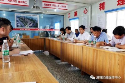 ​郑富超检查重点项目及固定资产投资工作