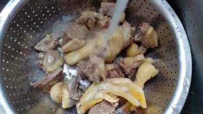 春季养生之白萝卜炖鸭块