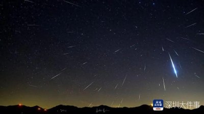 就在今晚!深圳西涌将迎2025年首场大型流星雨!