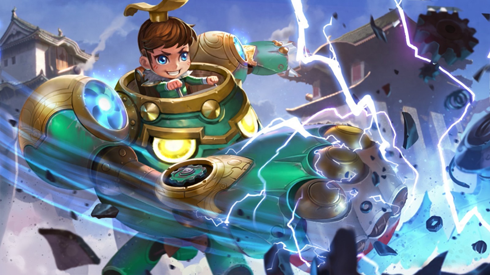 王者荣耀：刘禅原画壁纸大全，天才门将，得罪策划皮肤反复被重绘