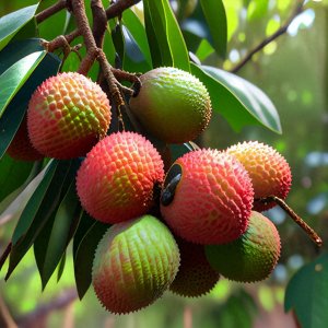 ​野生荔枝：自然的馈赠